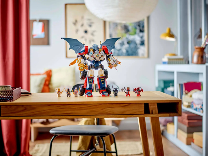 Конструктор LEGO Ninjago 4 в 1 Ультраобʼєднувальний робот Зейна 1187 елементів (71834) - зображення 12