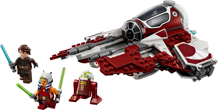 Zestaw klocków LEGO Star Wars Interceptor Jedi Ahsoki 290 elementów (75401) - obraz 2