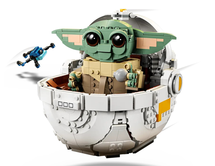 Zestaw klocków LEGO Star Wars Grogu w wózku 1048 elementów (75403) - obraz 2