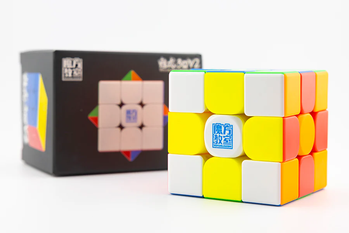 Meilong Magnetic Cube 3x3 V2 | Кубик Рубіка 3х3 МоЮ V2 магнітний без наклейок - Фото 1 Meilong Magnetic Cube 3x3 V2 | Кубик Рубіка 3х3 МоЮ V2 магнітний без наклейок - зображення 1