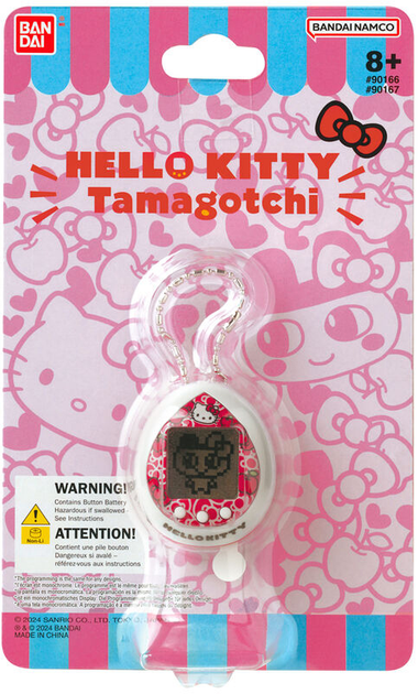 Інтерактивна тамагочі Bandai Namco Hello Kitty 50th Anniversary Tamagotchi Червона (3296580901661) - зображення 1