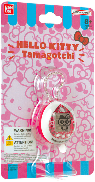 Інтерактивна тамагочі Bandai Namco Hello Kitty 50th Anniversary Tamagotchi Червона (3296580901661) - зображення 2