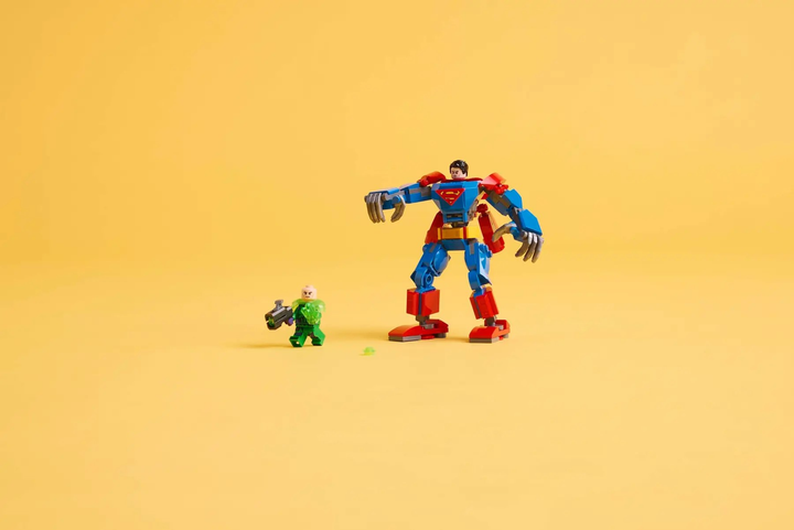 Zestaw klocków LEGO Super Heroes DC Mech Supermana kontra Lex Luthor 120 elementów (76302) - obraz 10