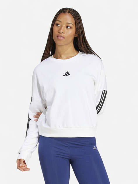 Світшот жіночий Adidas W 3S Ft Swt JD5285 XS White/Black від Rozetka на платформі USKIDKA Акція на Світшот жіночий Adidas W 3S Ft Swt JD5285 XS White/Black від Rozetka