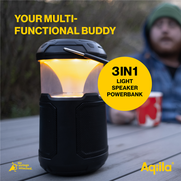 Ліхтар кемпінговий акумуляторний Aqiila Soundbird B10 (8716778932444) - зображення 10