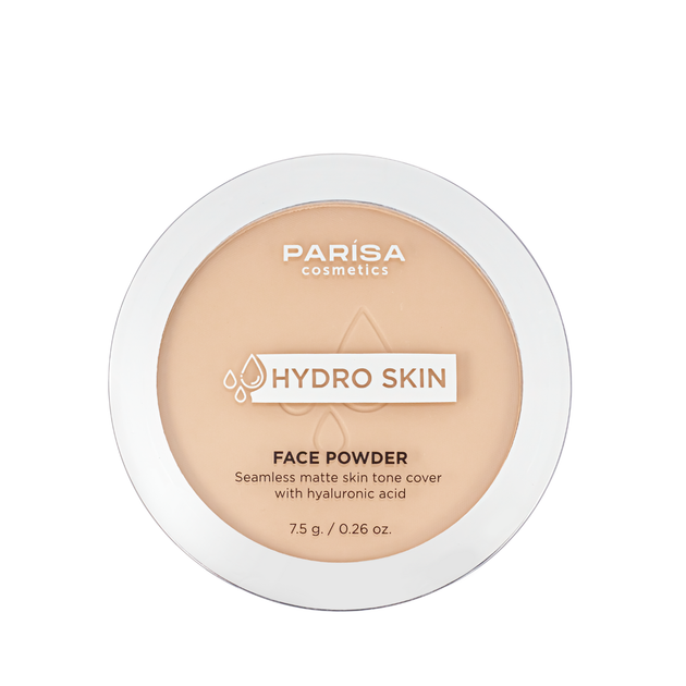 Пудра для обличчя матуюча Parisa Cosmetics Hydro Skin Face Powder with Hyaluronic Acid (PHP-04), 04 Soft tan Пісочний - Фото 1 Пудра для обличчя матуюча Parisa Cosmetics Hydro Skin Face Powder with Hyaluronic Acid (PHP-04), 04 Soft tan Пісочний - изображение 1