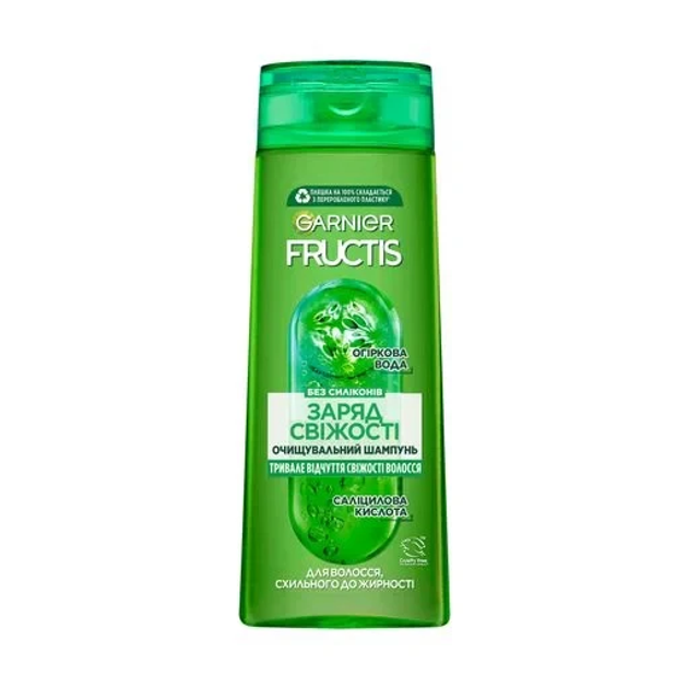 Шампунь Garnier Fructis Заряд свежести для нормальных волос, склонных к ...