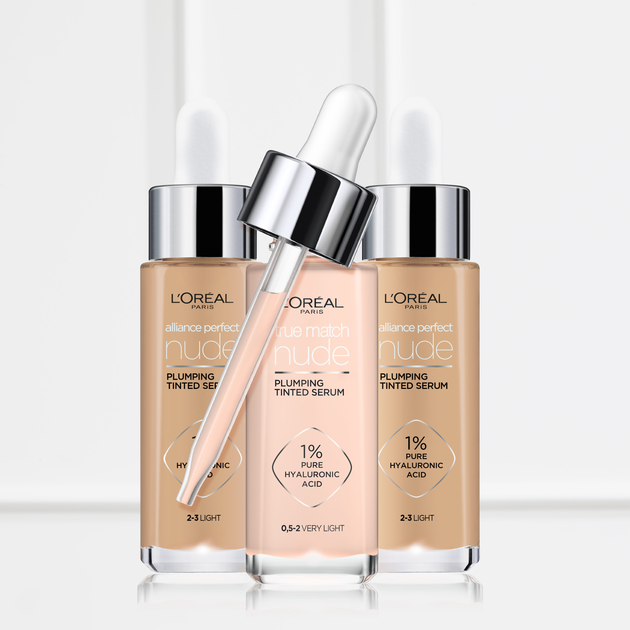 Гіалуронова тональна сироватка для обличчя L'Oreal Paris True Match 0.5-2 Світло-бежевий 30 мл (3600523989898) - зображення 7