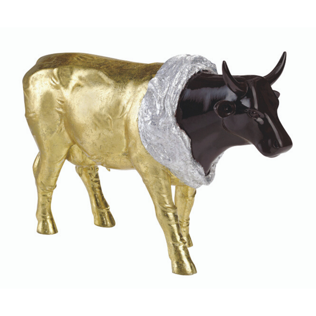 Коллекционная статуэтка корова эмитация шоколадной Cow Parade Vaquita de Chocolat, Size L 30 х 9 х 20 см Нидерланды - изображение 2