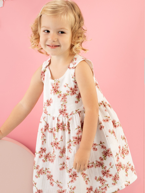 Дитяча сукня для дівчинки Pinokio Summer Mood Dress 86 см Екрю (5901033284366) - зображення 2