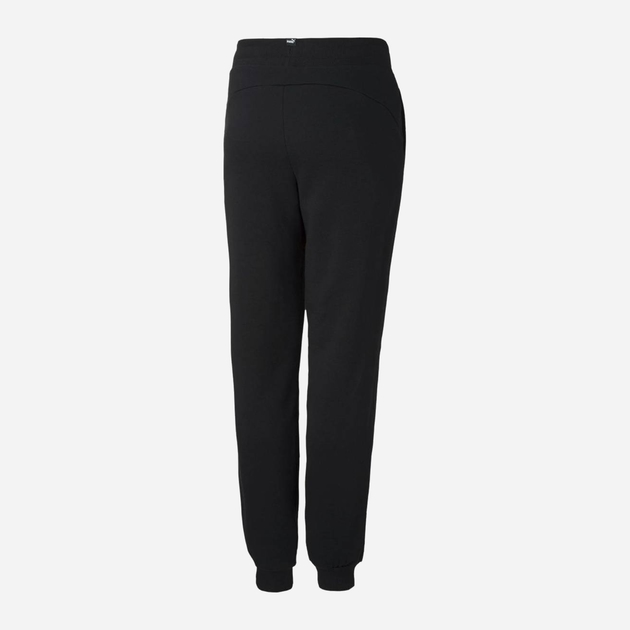 Młodzieżowe spodnie dresowe ocieplane polarowe dla dziewczynki Puma Ess Sweatpants Fl Cl G 58703801 170-176 cm Czarne (4063697161290) - obraz 5