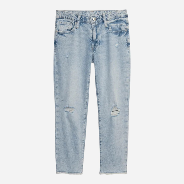Jeansy regular fit dziecięce dla dziewczynki GAP 454345-01 134-137 cm Niebieskie (1200111951195/500092793243) - obraz 5
