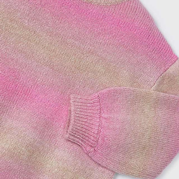 Sweter dziecięcy dla dziewczynki ciepły Mayoral 4.360-26 98 cm Beżowy/Różowy (8445865457125) - obraz 6