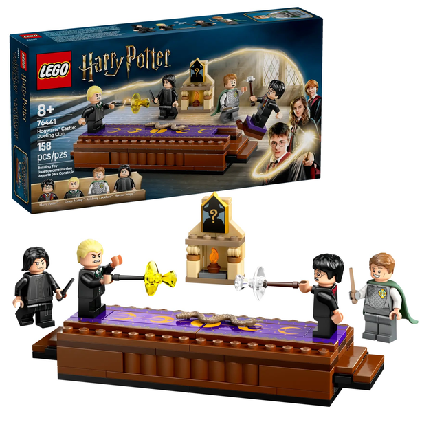 Zestaw klocków LEGO Harry Potter Zamek Hogwart: Klub pojedynków 158 elementów (76441) - obraz 2