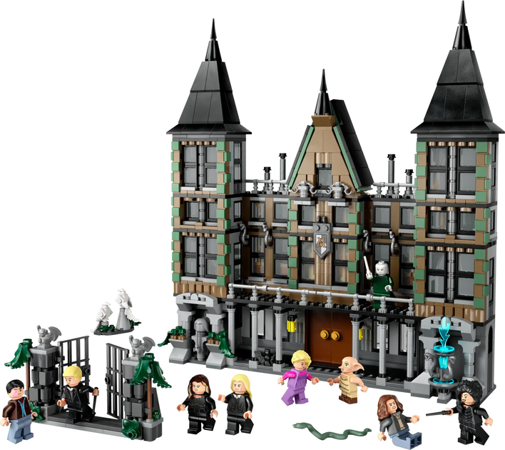 Zestaw klocków LEGO Harry Potter Dwór Malfoyów 1601 element (76453) - obraz 2