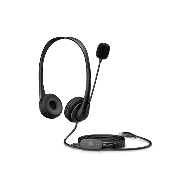 Наушники HP Stereo G2 USB Black (428H5AA) - изображение 2