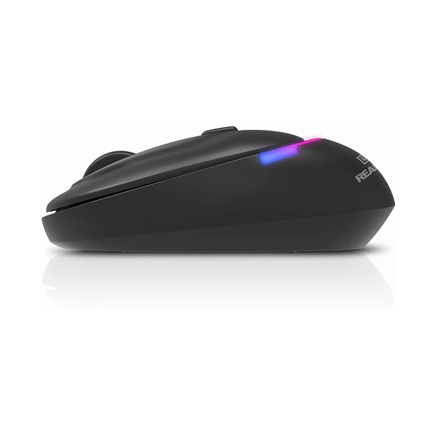 Мышка REAL-EL RM-440W Wireless/Bluetooth Black (EL123200045) - изображение 7