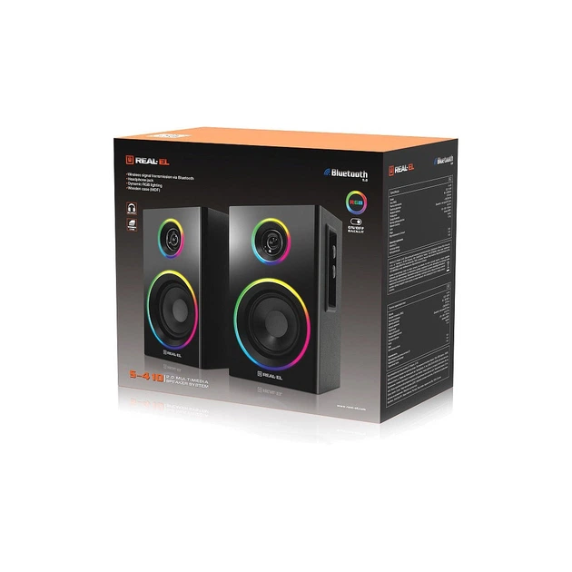 Акустическая система REAL-EL S-410 Black (EL121200016) - изображение 7