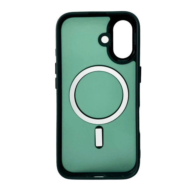 Защитный чехол-накладка Cosmic Magnetic Color HQ для Apple iPhone 16 Green (MagColor16Green) - Фото 2 Защитный чехол-накладка Cosmic Magnetic Color HQ для Apple iPhone 16 Green (MagColor16Green) - изображение 2