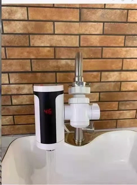 Проточный водонагреватель WEZER RKF-10C с датчиком температуры - изображение 2