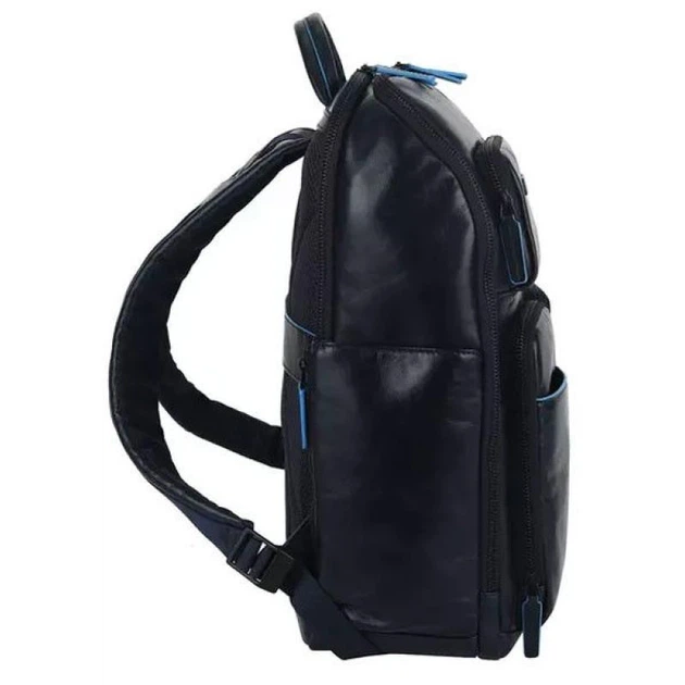Рюкзак для ноутбука Piquadro B2 REVAMP (B2V) Blue CA5381B2V_BLU - Фото 6 Рюкзак для ноутбука Piquadro B2 REVAMP (B2V) Blue CA5381B2V_BLU - зображення 6
