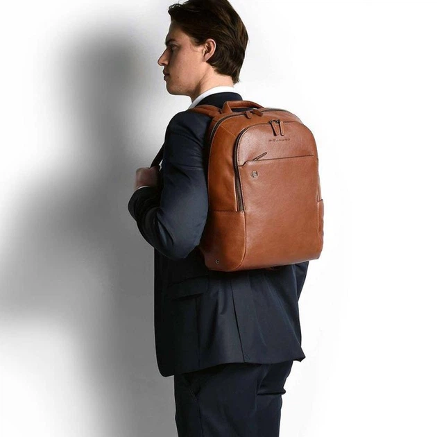 Рюкзак Piquadro BLACK SQUARE (B3) Tobacco CA3214B3_CU - зображення 6