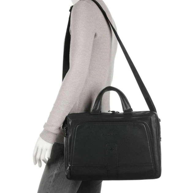 Сумка для ноутбука Piquadro CARL (S129) Black CA6025S129_N - Фото 5 Сумка для ноутбука Piquadro CARL (S129) Black CA6025S129_N - изображение 5