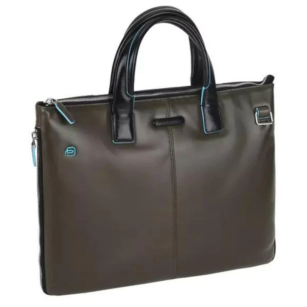 Сумка для ноутбука Piquadro BLUE SQUARE (B2) Olive-Black CA4021B2_VEN - изображение 3
