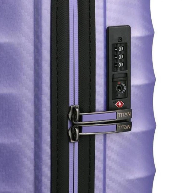 Валіза Titan HIGHLIGHT/Lilac Metallic Ti842405-19 (Середня) - Фото 7 Валіза Titan HIGHLIGHT/Lilac Metallic Ti842405-19 (Середня) - зображення 7