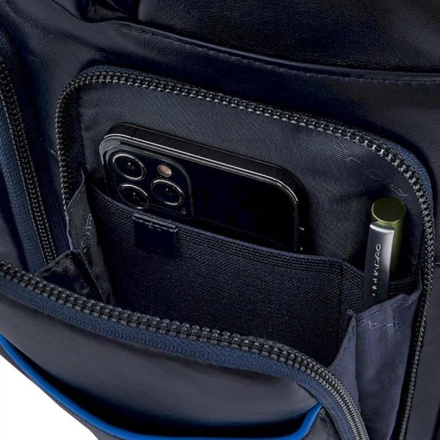 Рюкзак для ноутбука Piquadro B2 REVAMP(B2V) Blue CA5573B2V_BLU - изображение 2