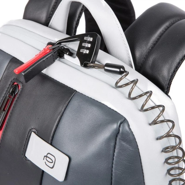 Рюкзак Piquadro URBAN Grey-Black CA3214UB00BM_GRN - Фото 4 Рюкзак Piquadro URBAN Grey-Black CA3214UB00BM_GRN - изображение 4