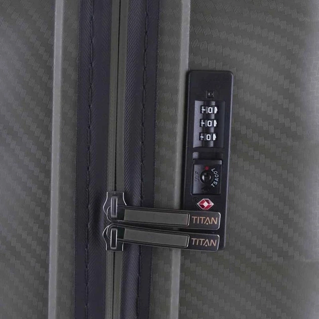 Чемодан Titan HIGHLIGHT/Khaki Ti842406-86 (Маленький) - изображение 3