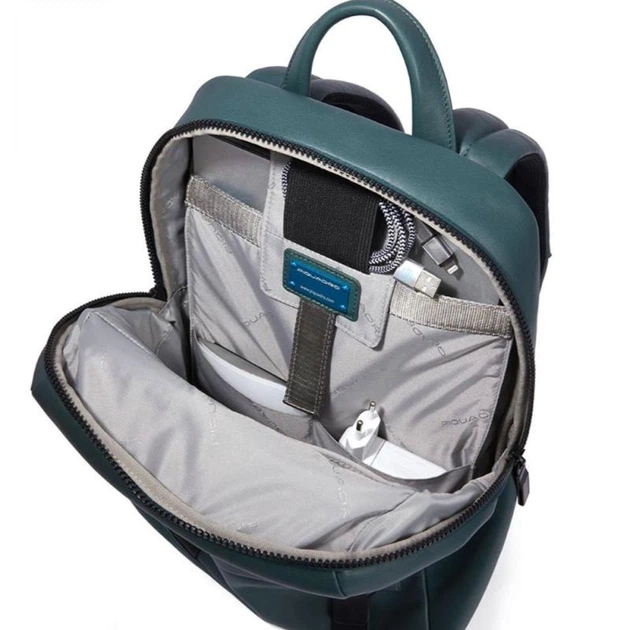 Рюкзак для ноутбука Piquadro DAVID (S130) Green CA6362S130_VE - изображение 4
