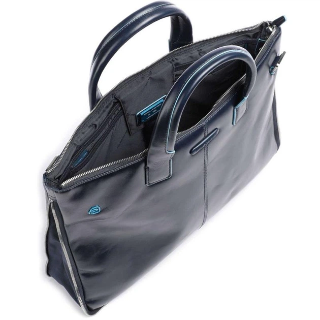 Сумка для ноутбука Piquadro BLUE SQUARE (B2) Navy Blue CA4021B2_BLU2 - Фото 7 Сумка для ноутбука Piquadro BLUE SQUARE (B2) Navy Blue CA4021B2_BLU2 - изображение 7