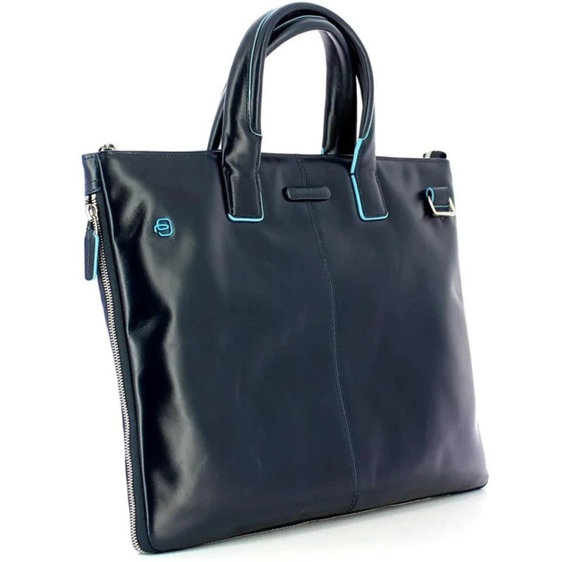 Сумка для ноутбука Piquadro BLUE SQUARE (B2) Navy Blue CA4021B2_BLU2 - Фото 9 Сумка для ноутбука Piquadro BLUE SQUARE (B2) Navy Blue CA4021B2_BLU2 - изображение 9