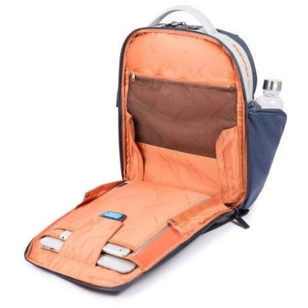 Рюкзак для ноутбука Piquadro URBAN Blue-Grey2 CA4550UB00BM_BLGR - Фото 4 Рюкзак для ноутбука Piquadro URBAN Blue-Grey2 CA4550UB00BM_BLGR - изображение 4