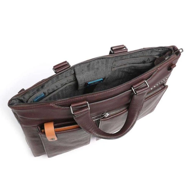 Сумка для ноутбука Piquadro TALLIN (W108) Brown CA4021W108_M - Фото 5 Сумка для ноутбука Piquadro TALLIN (W108) Brown CA4021W108_M - зображення 5