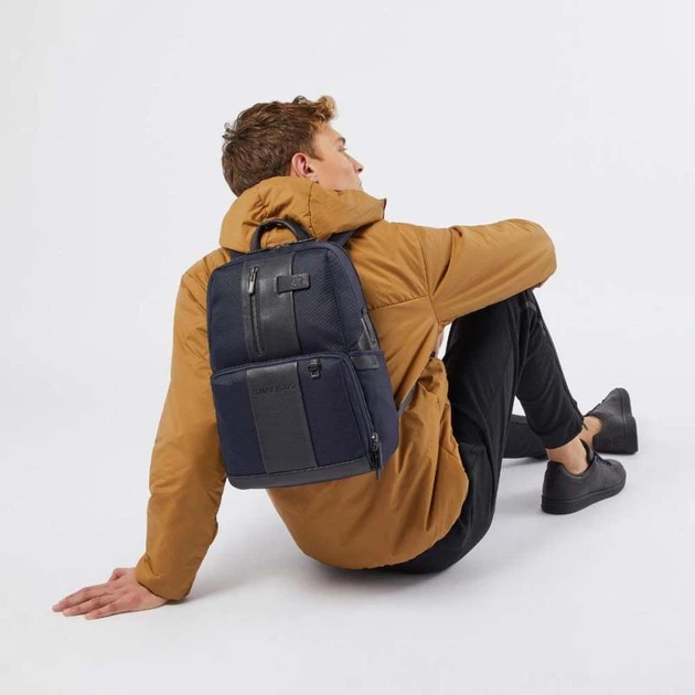 Рюкзак Piquadro BAGMOTIC (BM) Blue CA3214BR2BM_BLU - зображення 4