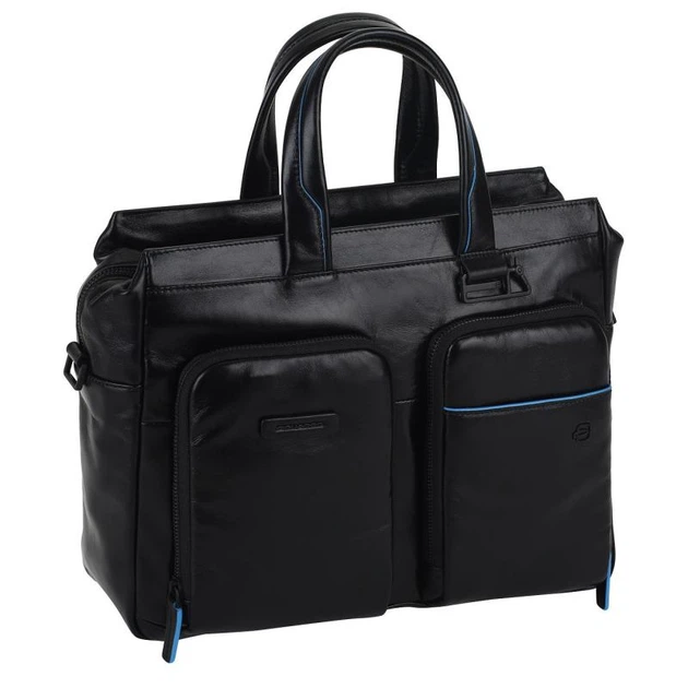 Сумка для ноутбука Piquadro B2 REVAMP(B2V) Black CA5769B2V_N - Фото 5 Сумка для ноутбука Piquadro B2 REVAMP(B2V) Black CA5769B2V_N - зображення 5
