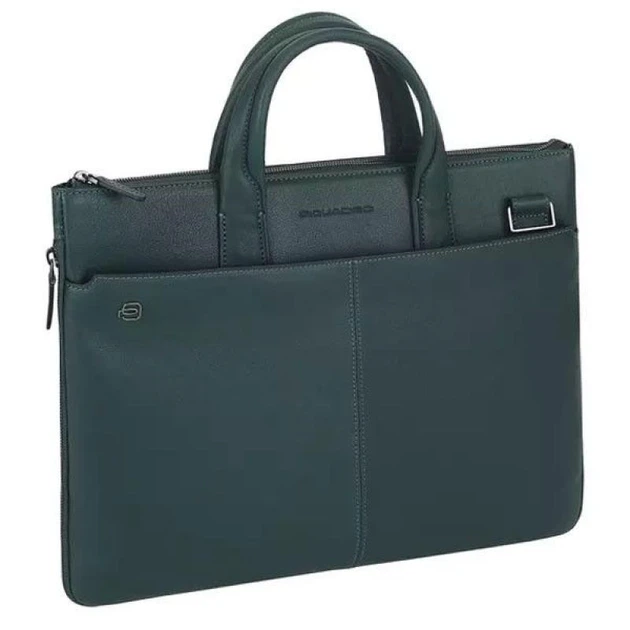 Сумка для ноутбука Piquadro BLACK SQUARE (B3) Cinnabar Green CA4021B3_VE3 - Фото 5 Сумка для ноутбука Piquadro BLACK SQUARE (B3) Cinnabar Green CA4021B3_VE3 - изображение 5