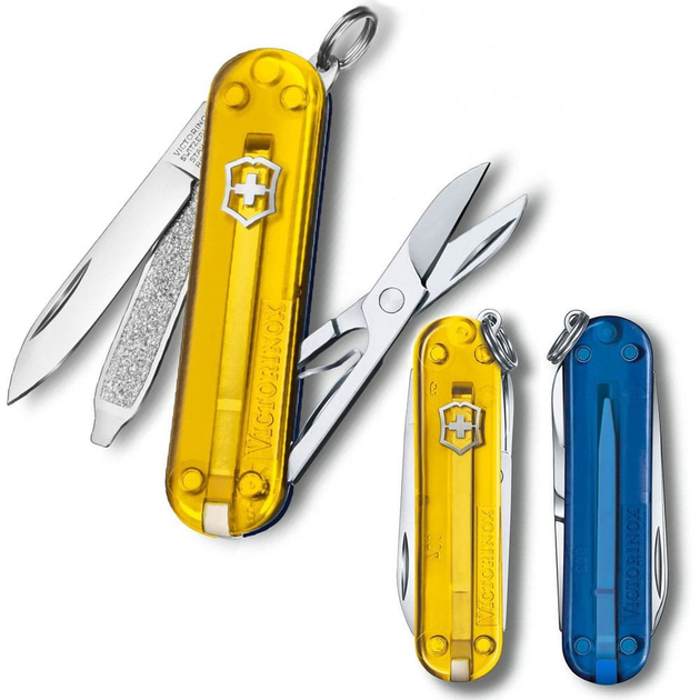 Складаний ніж Victorinox CLASSIC SD Ukraine 0.6223.T81G.T2 - зображення 2