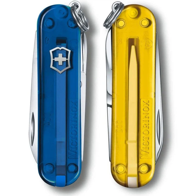 Складной нож Victorinox CLASSIC SD Ukraine 0.6223.T2G.T81 - изображение 6