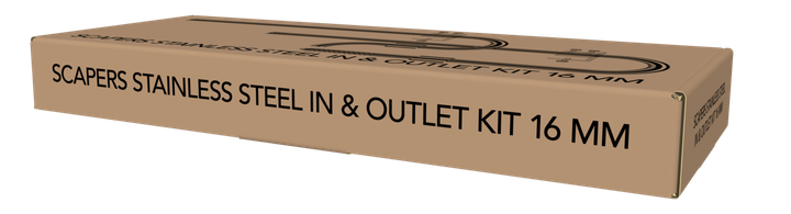 Набір трубок до фільтра SCAPE STAINLESS INOUTLET KIT 16MM (A4060305) - изображение 2