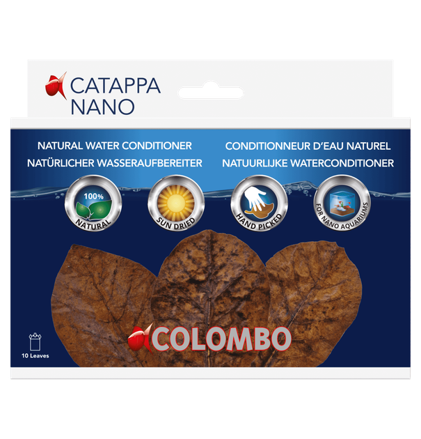 Листя катаппи (миндалю) для акваріума COLOMBO CATAPPA NANO 10 PCS (A5010835) - Фото 2 Листя катаппи (миндалю) для акваріума COLOMBO CATAPPA NANO 10 PCS (A5010835) - изображение 2