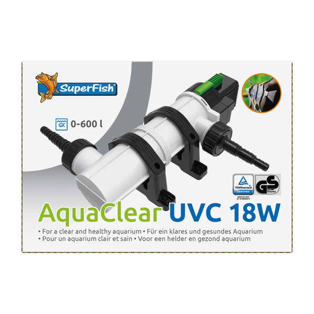 Cтерилізатор SUPERFISH AQUACLEAR UV 18W (A7031705) - изображение 2