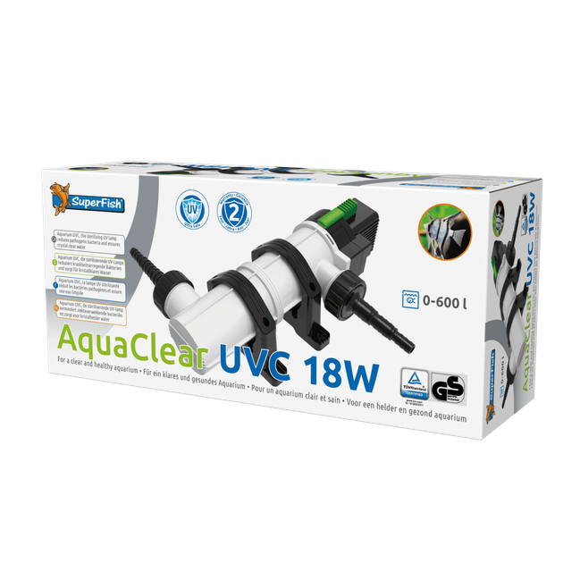 Cтерилізатор SUPERFISH AQUACLEAR UV 18W (A7031705) - изображение 3