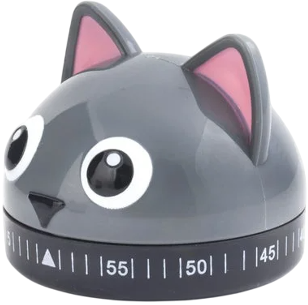 Таймер кухонний Kikkerland Kitchen Timer Cat (0612615073852) - зображення 2