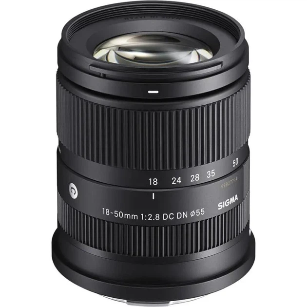 フィルタ付き　SIGMA 18-50mm F2.8 DC DN RF シグマ 18-50mm F2.8 DC DN｜C キヤノンRFマウント 正式発表 - とるなら