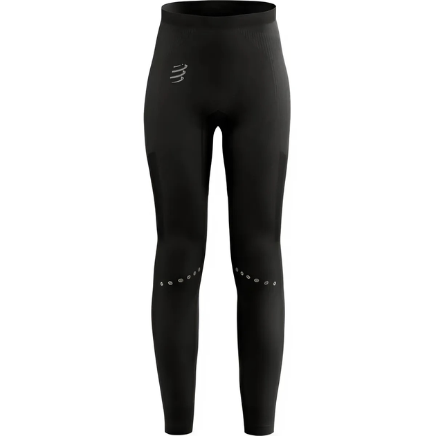 Тайтсы женские спортивные для бега Compressport Winter Running Legging W Black XS (ATIW3259000XS) 