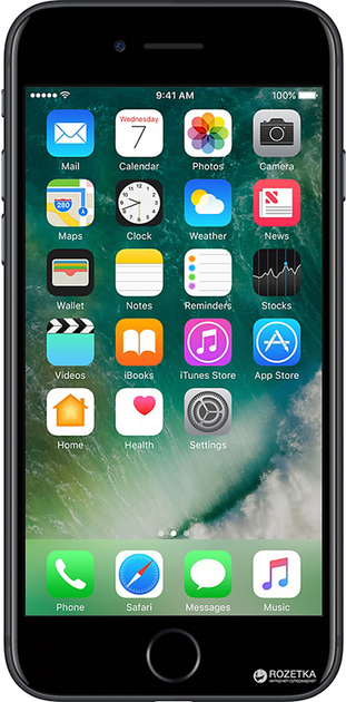 ⑥ iPhone7 128GB ブラック Apple iPhone 7 128Gb Black - IMPULSE-STORE